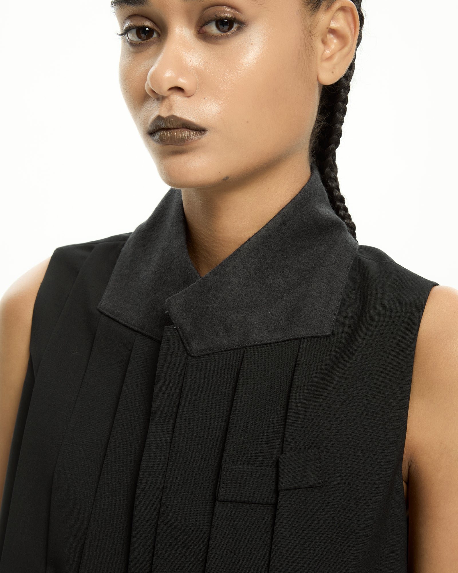 _MALLONI Gilet strutturato NERO