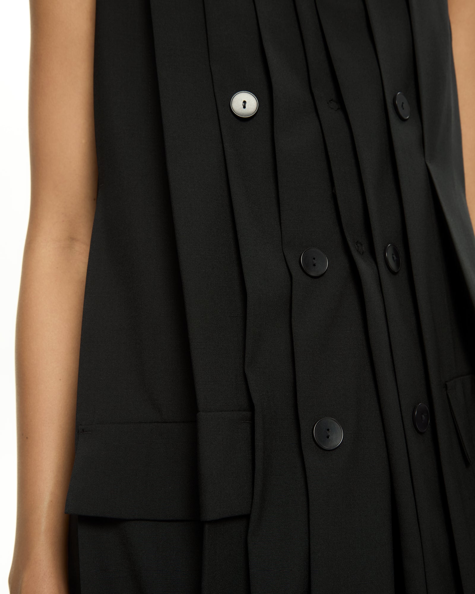 _MALLONI Gilet strutturato NERO