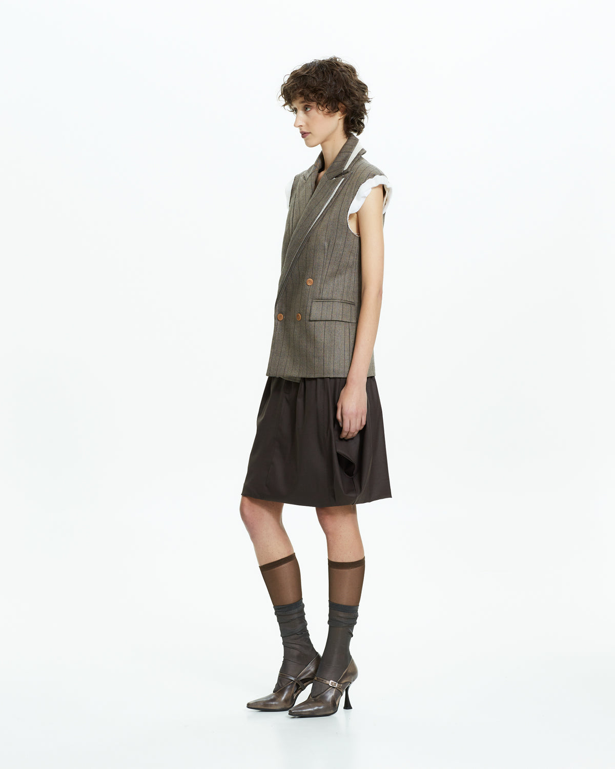 _MALLONI Gilet sartoriale  GRIGIO