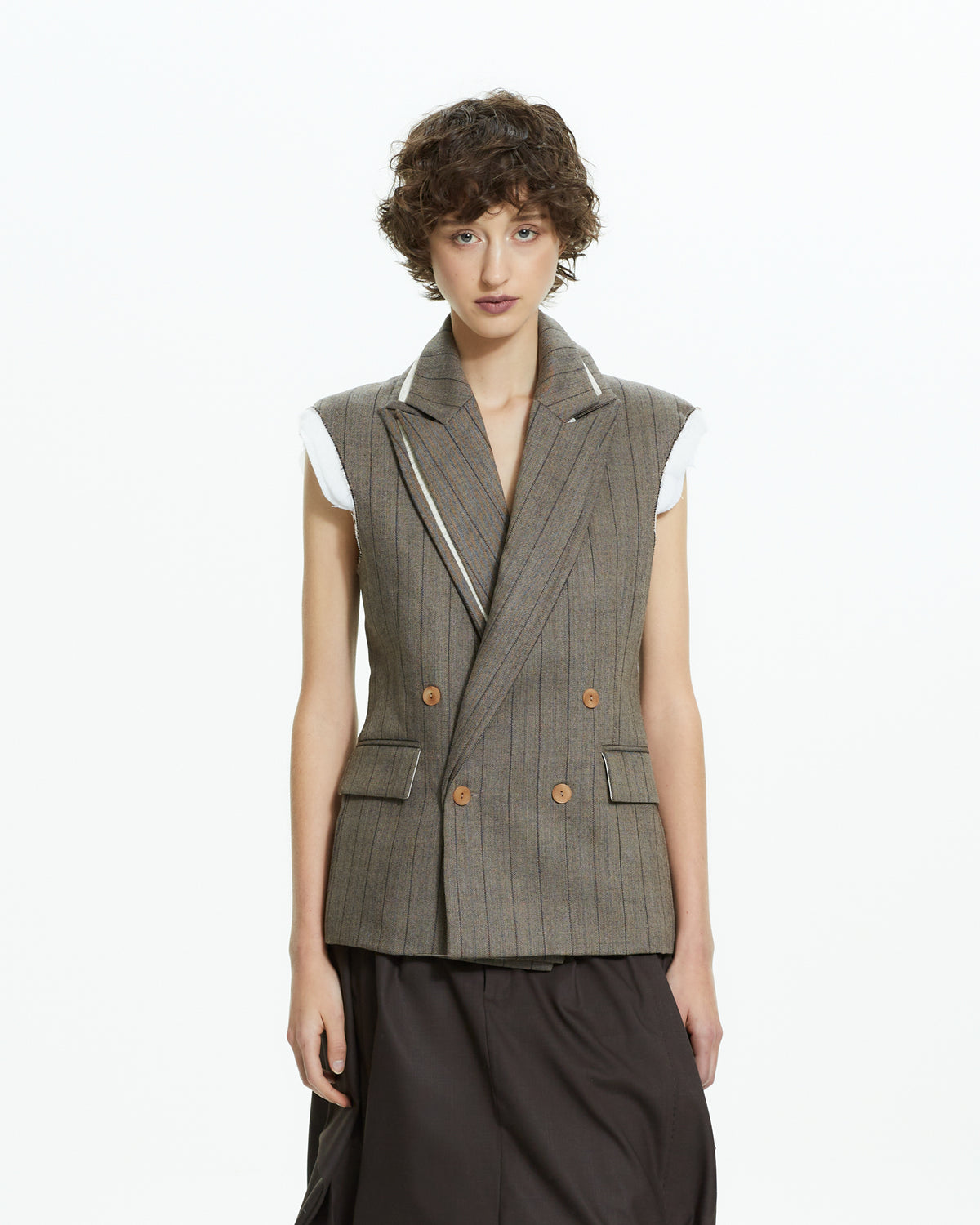 _MALLONI Gilet sartoriale  GRIGIO