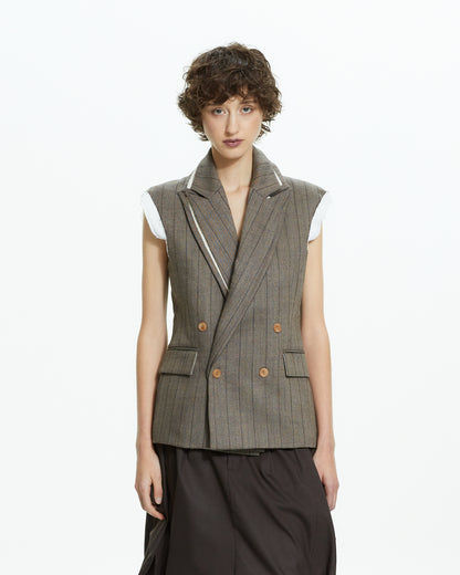 _MALLONI Gilet sartoriale  GRIGIO