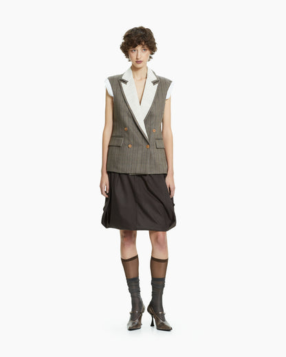_MALLONI Gilet sartoriale  GRIGIO