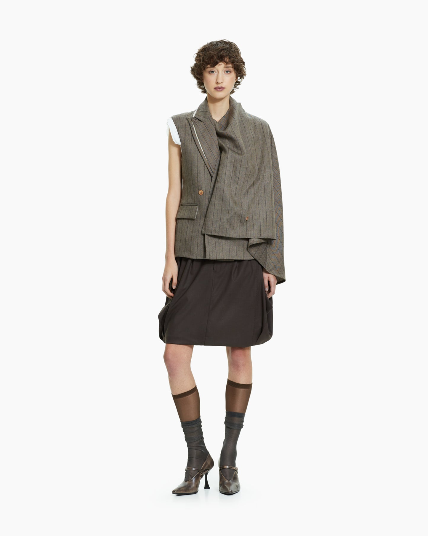 _MALLONI Gilet sartoriale  GRIGIO