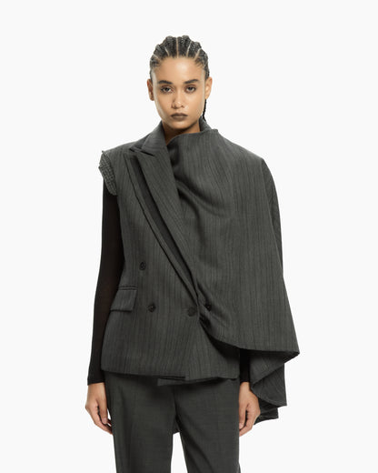 _MALLONI Gilet sartoriale  GRIGIO