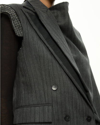 _MALLONI Gilet sartoriale  GRIGIO
