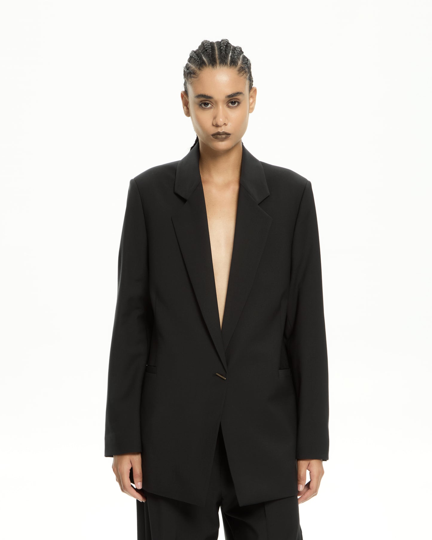 _MALLONI Giacca sartoriale oversize NERO