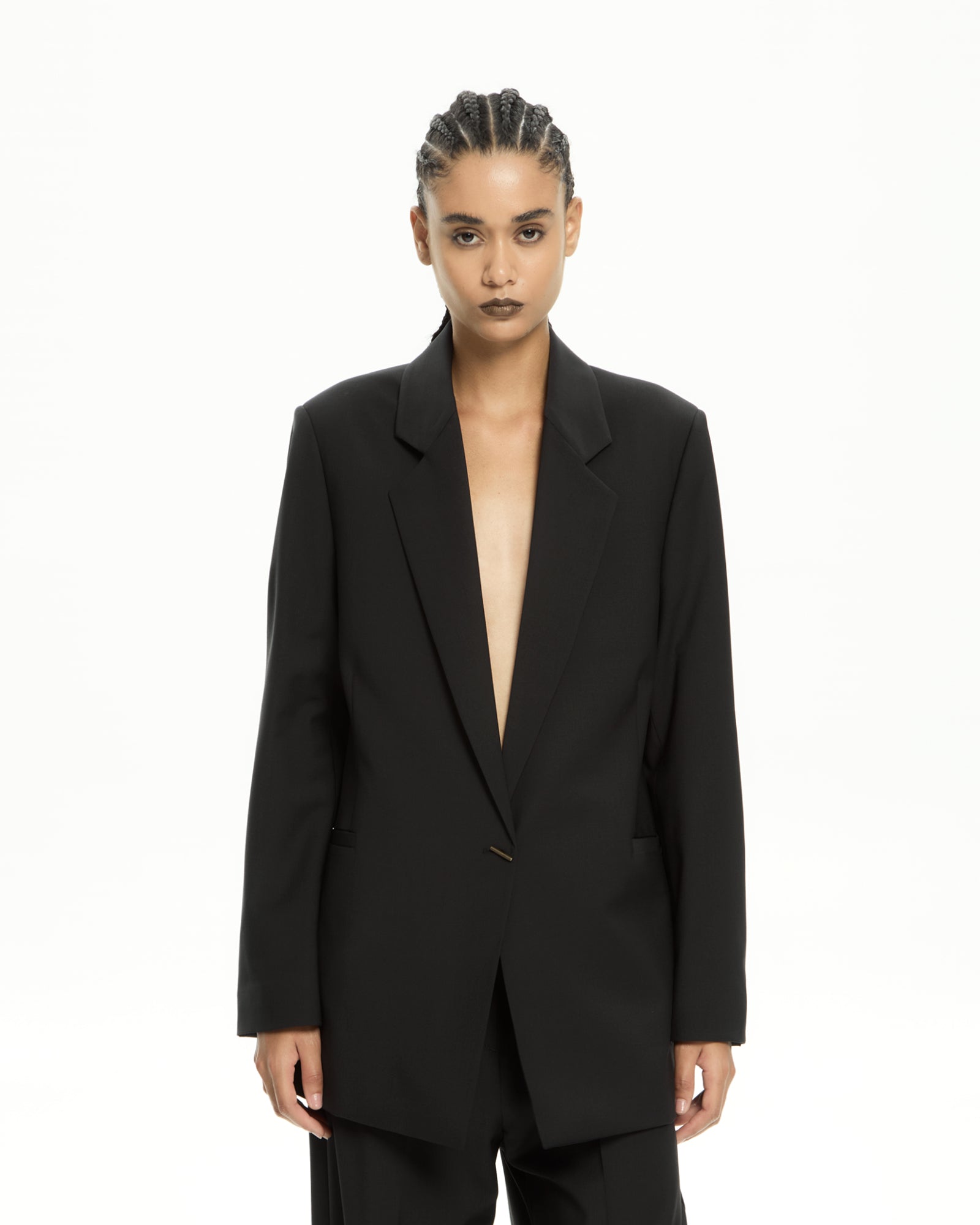 _MALLONI Giacca sartoriale oversize NERO