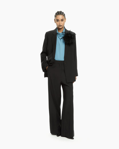 _MALLONI Giacca sartoriale oversize NERO