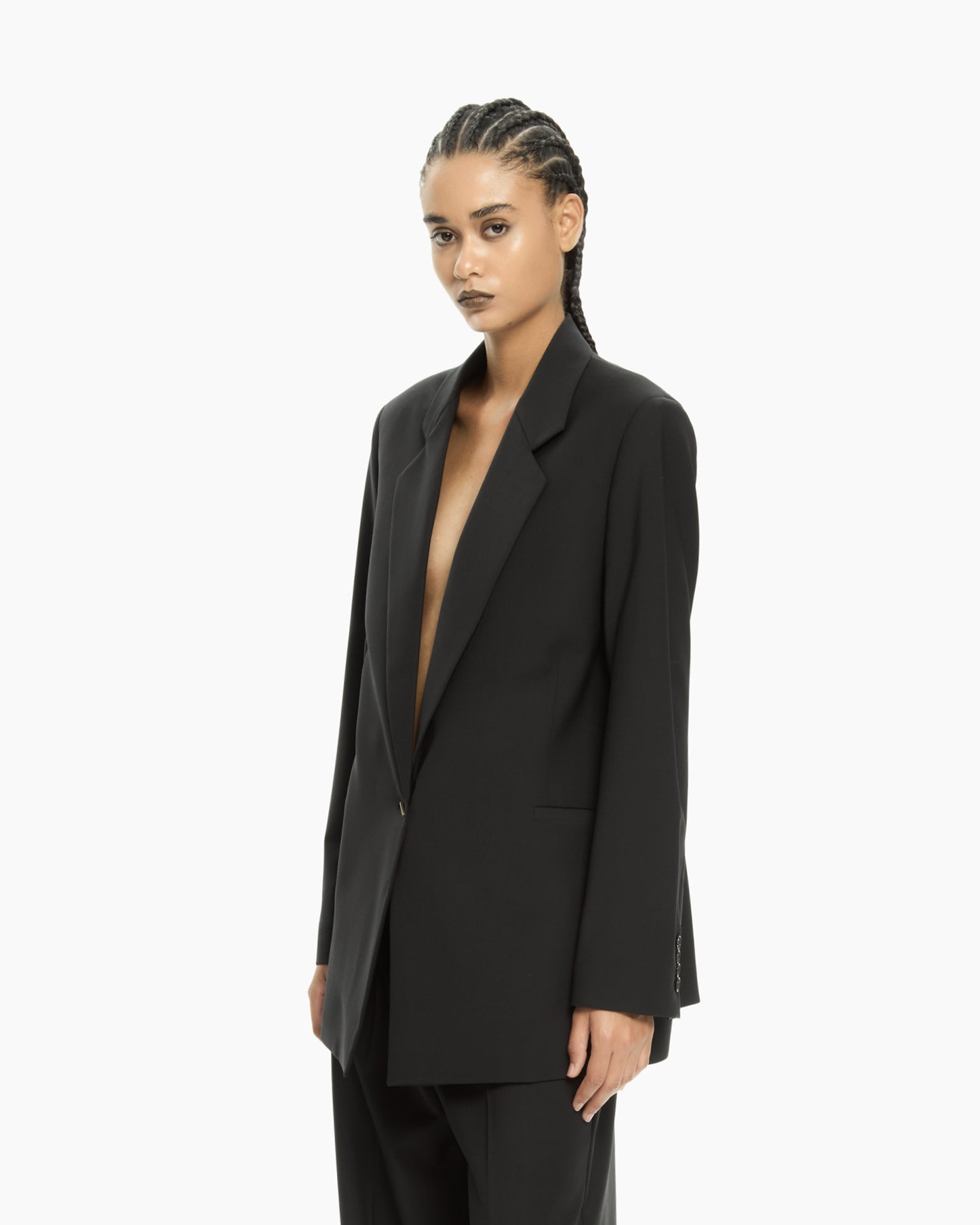 _MALLONI Giacca sartoriale oversize NERO