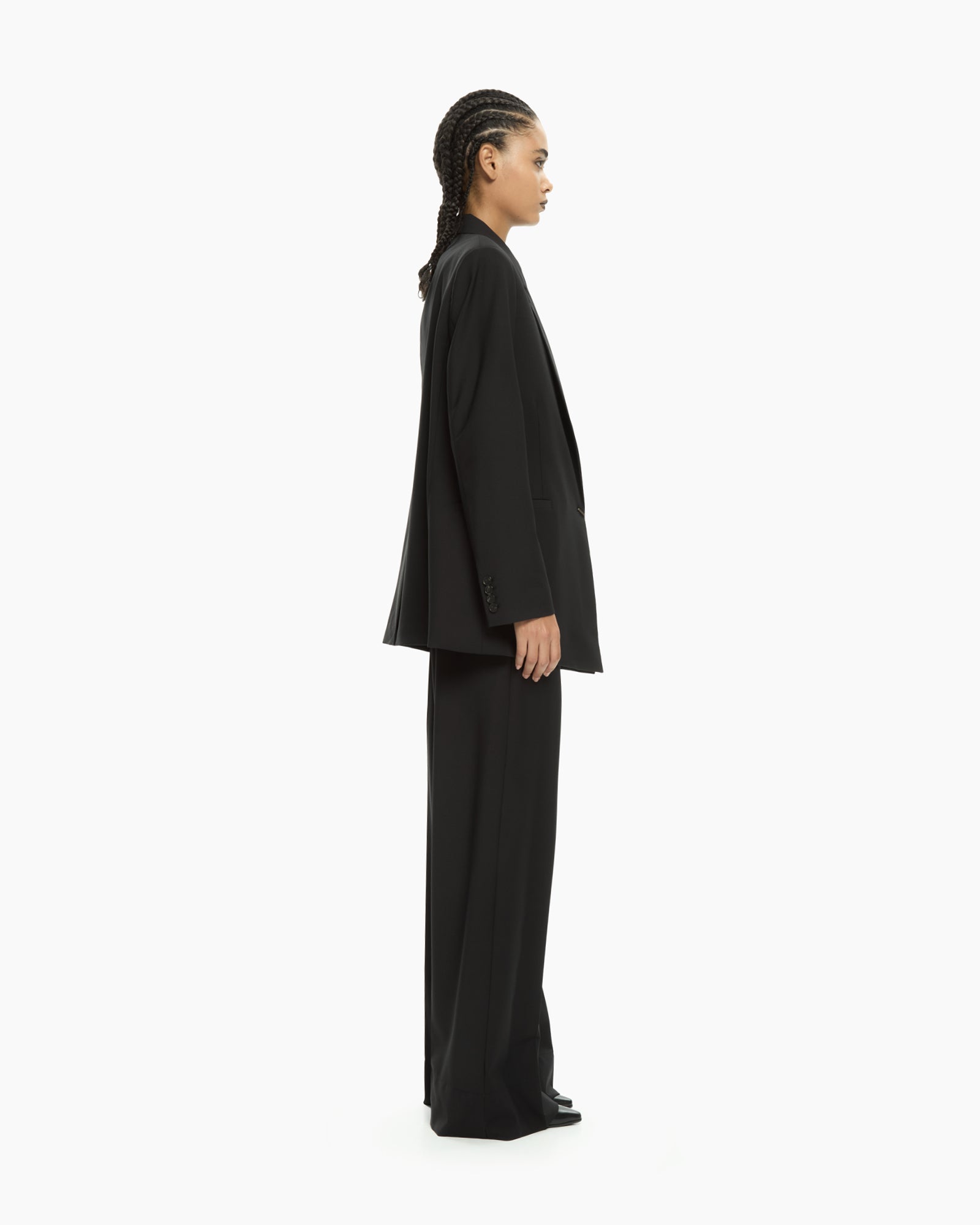 _MALLONI Giacca sartoriale oversize NERO