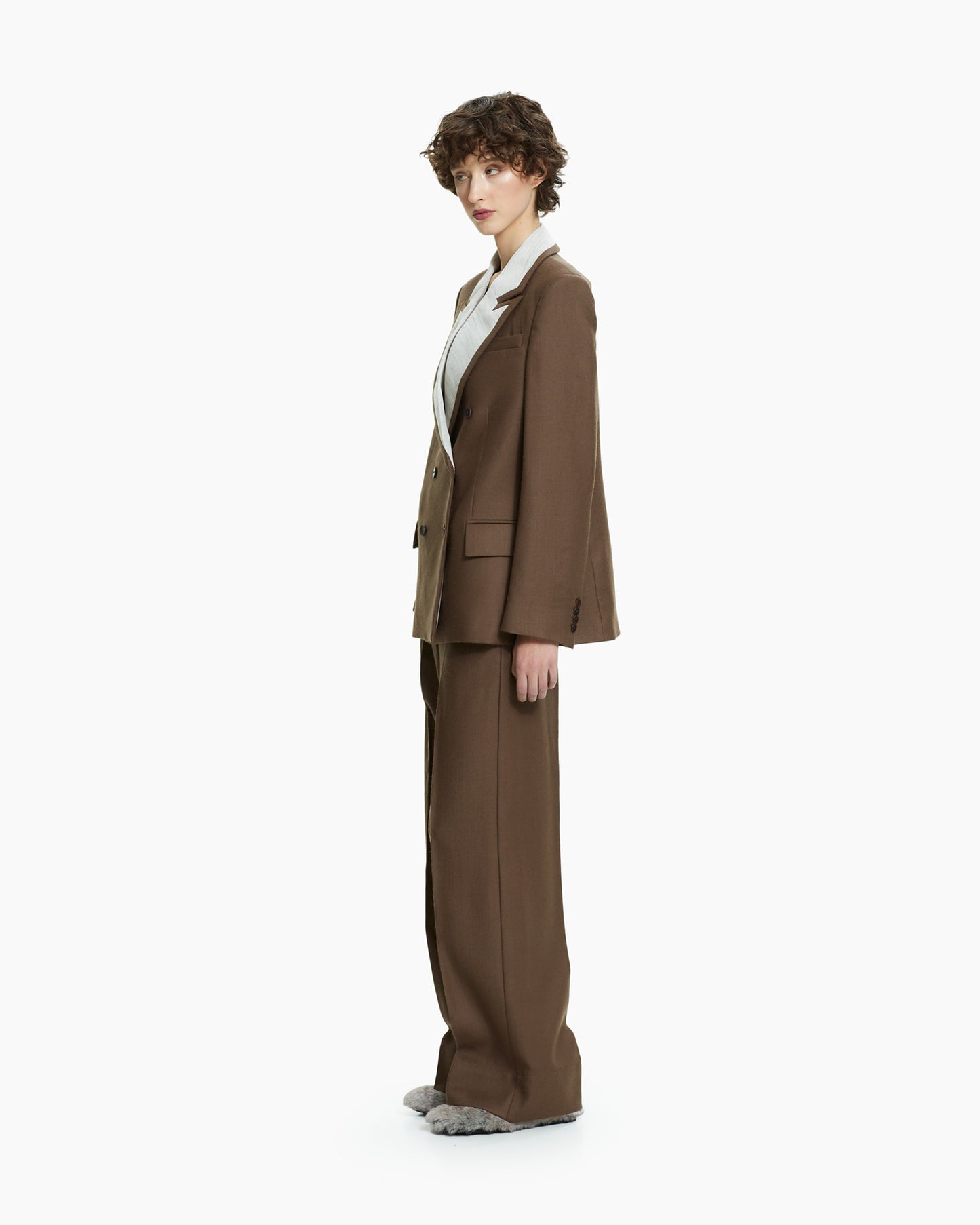 _MALLONI Giacca sartoriale con rever a contrasto