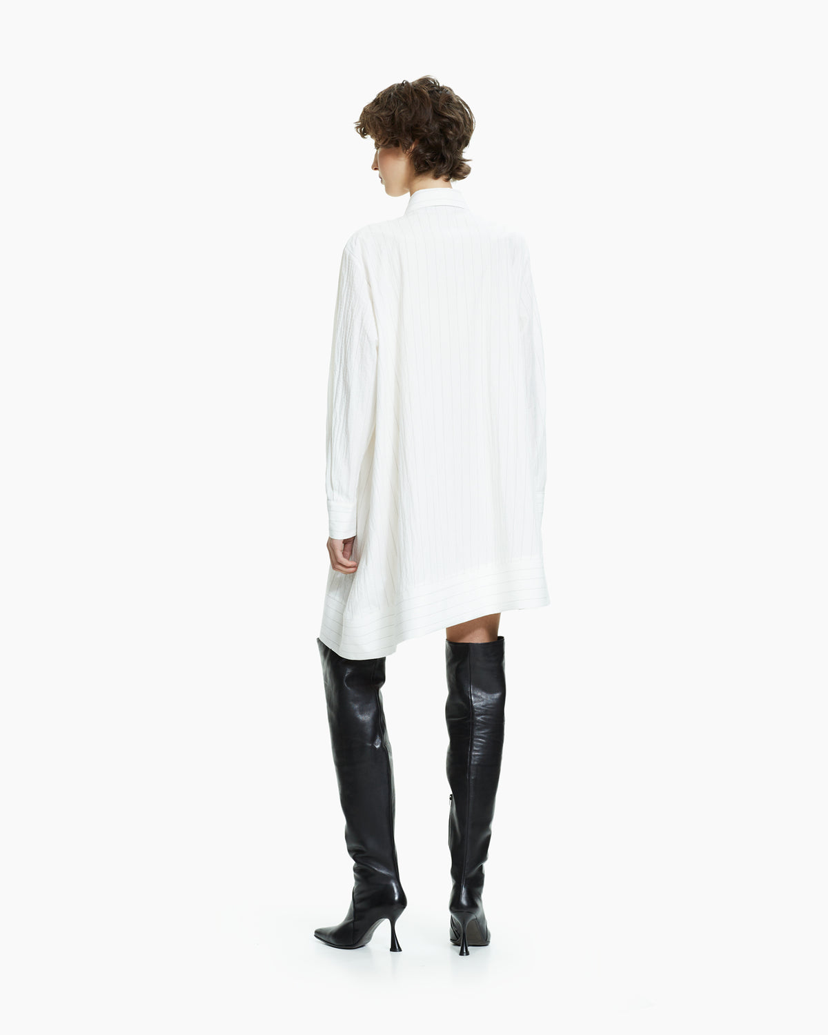 _MALLONI Camicia lunga oversize BIANCO