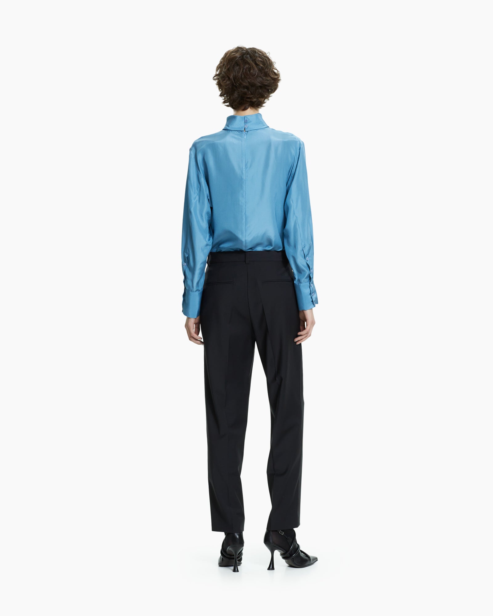 _MALLONI Pantalone sartoriale NERO