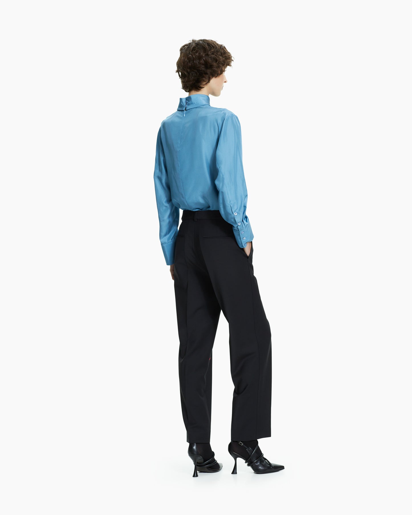_MALLONI Pantalone sartoriale NERO
