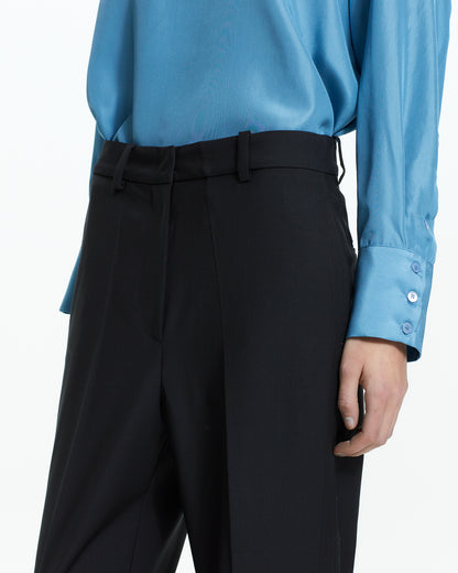 _MALLONI Pantalone sartoriale NERO