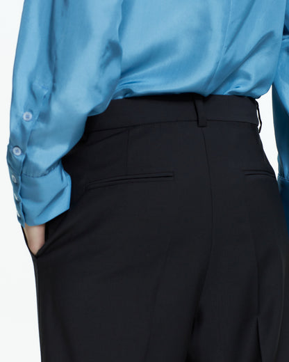_MALLONI Pantalone sartoriale NERO