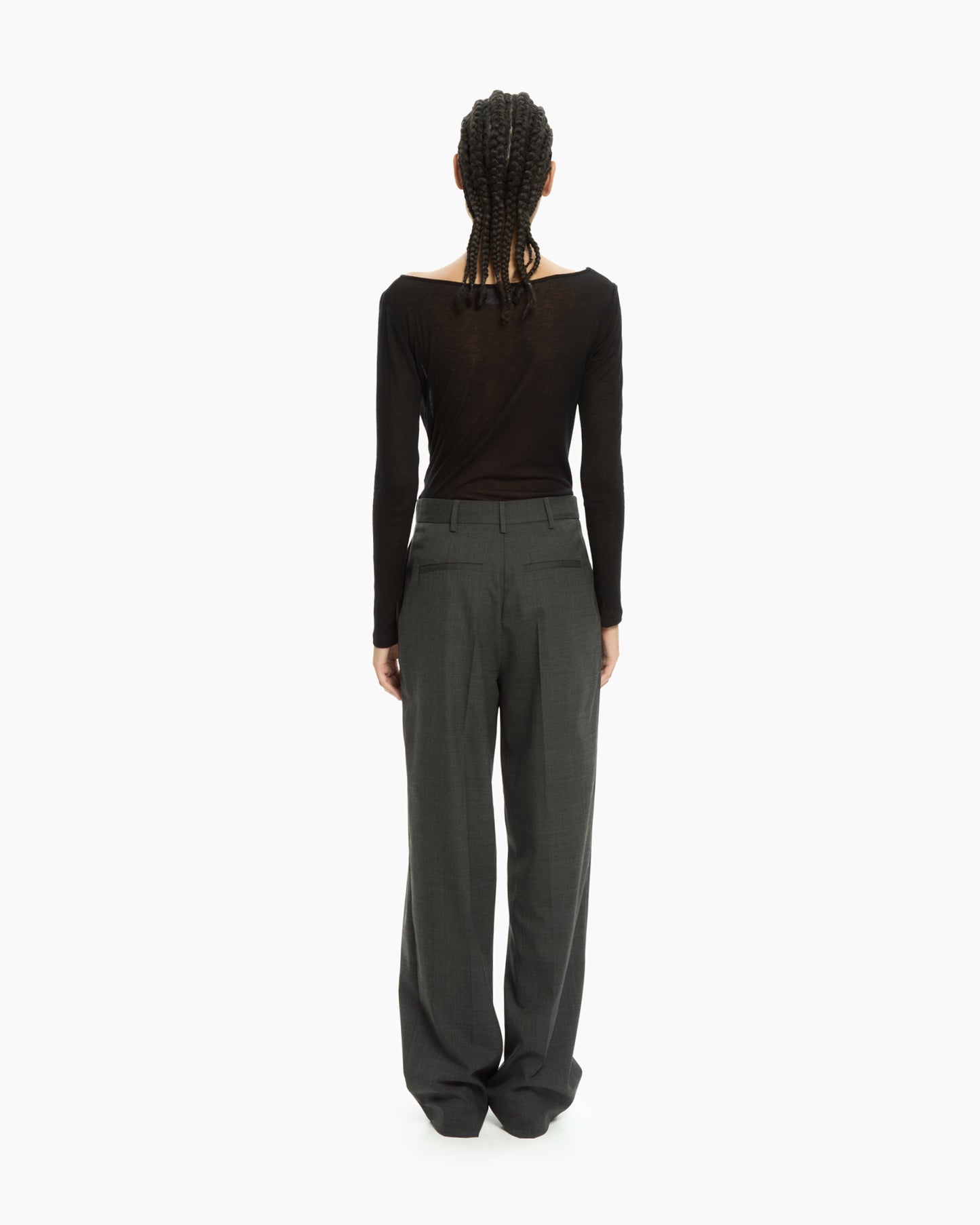 _MALLONI Pantalone sartoriale GRIGIO