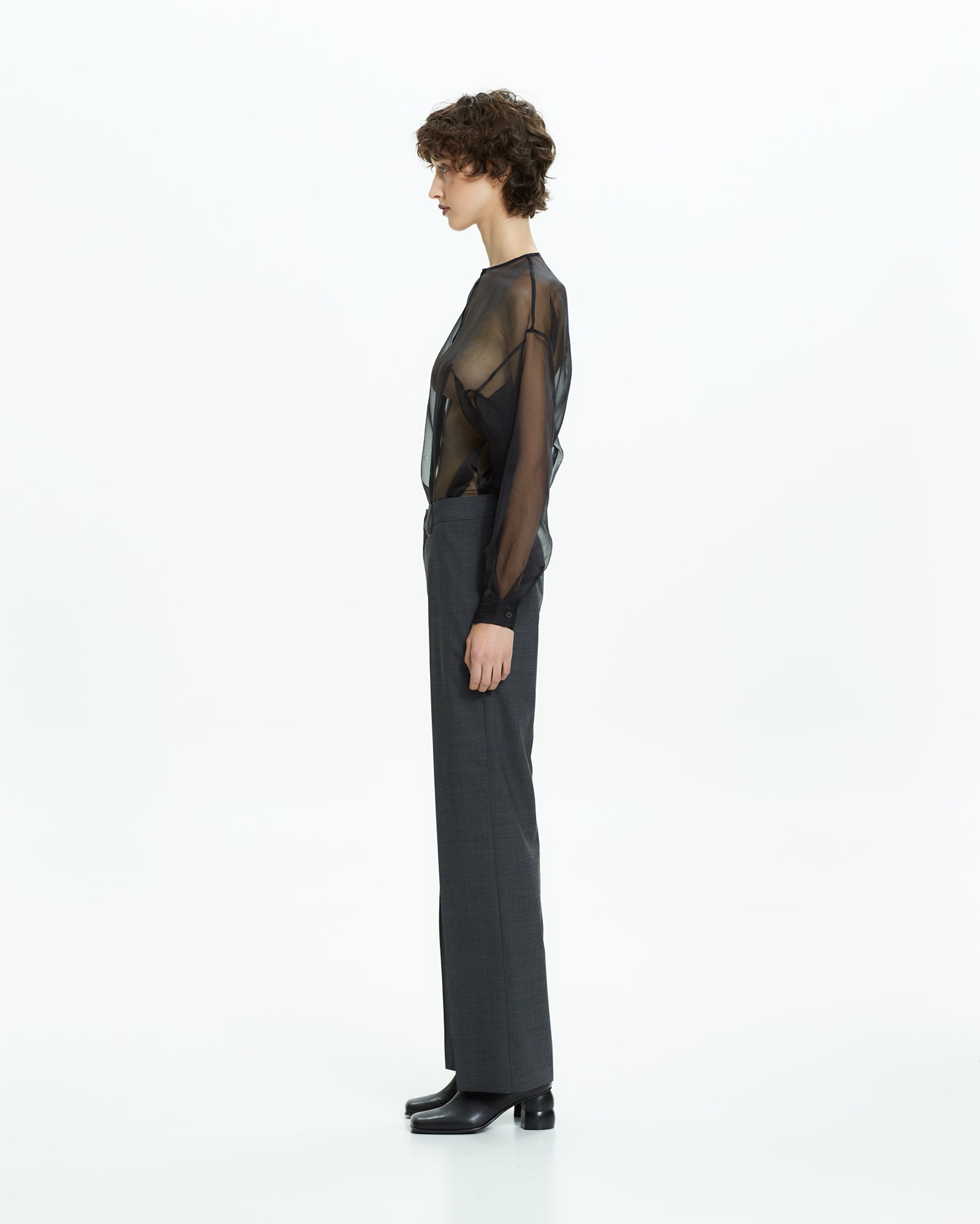 _MALLONI Pantalone sartoriale GRIGIO