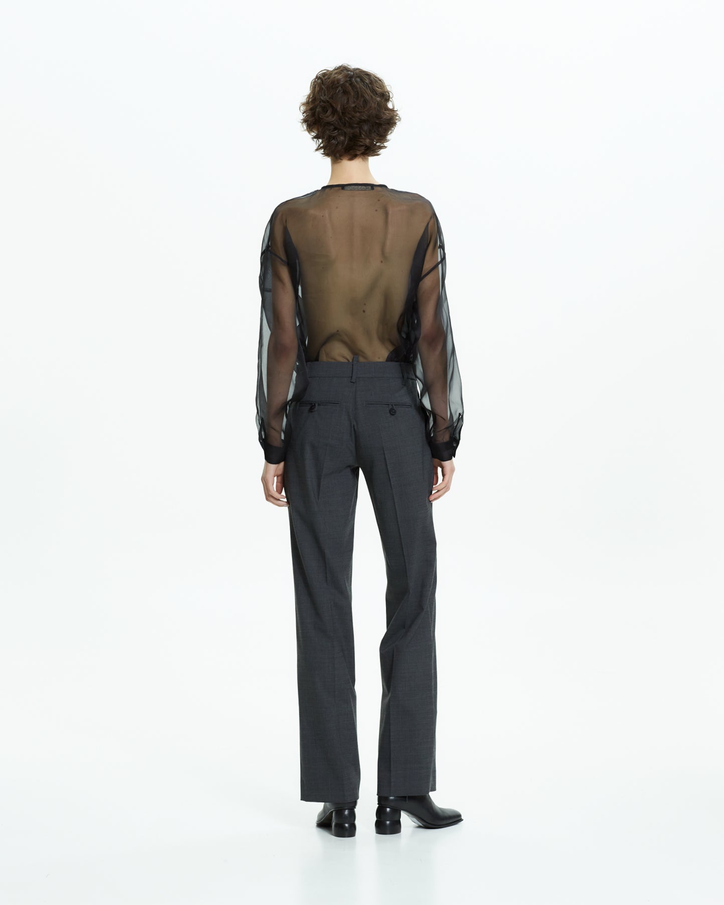_MALLONI Pantalone sartoriale GRIGIO