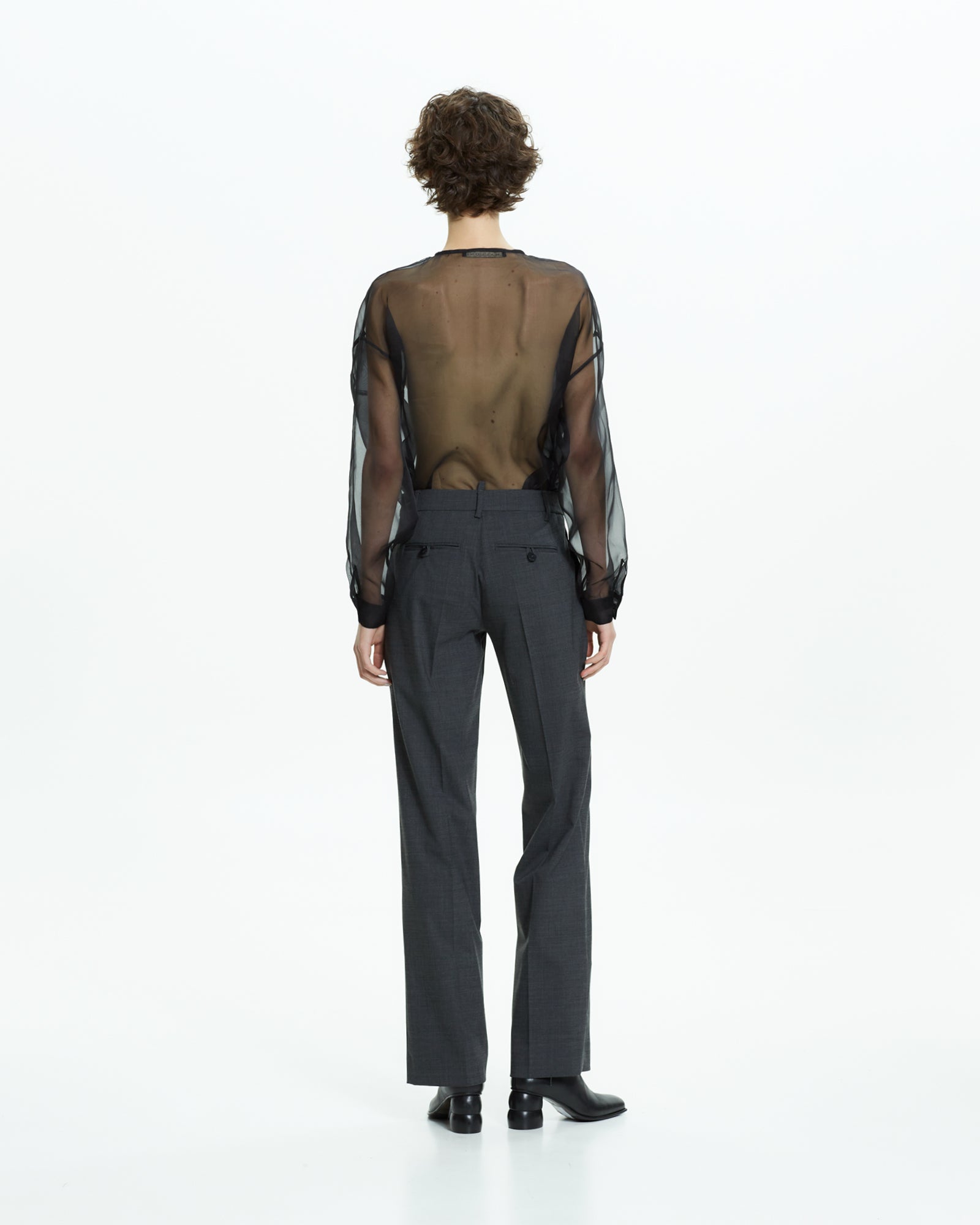 _MALLONI Pantalone sartoriale GRIGIO