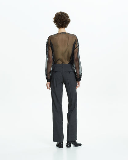 _MALLONI Pantalone sartoriale GRIGIO
