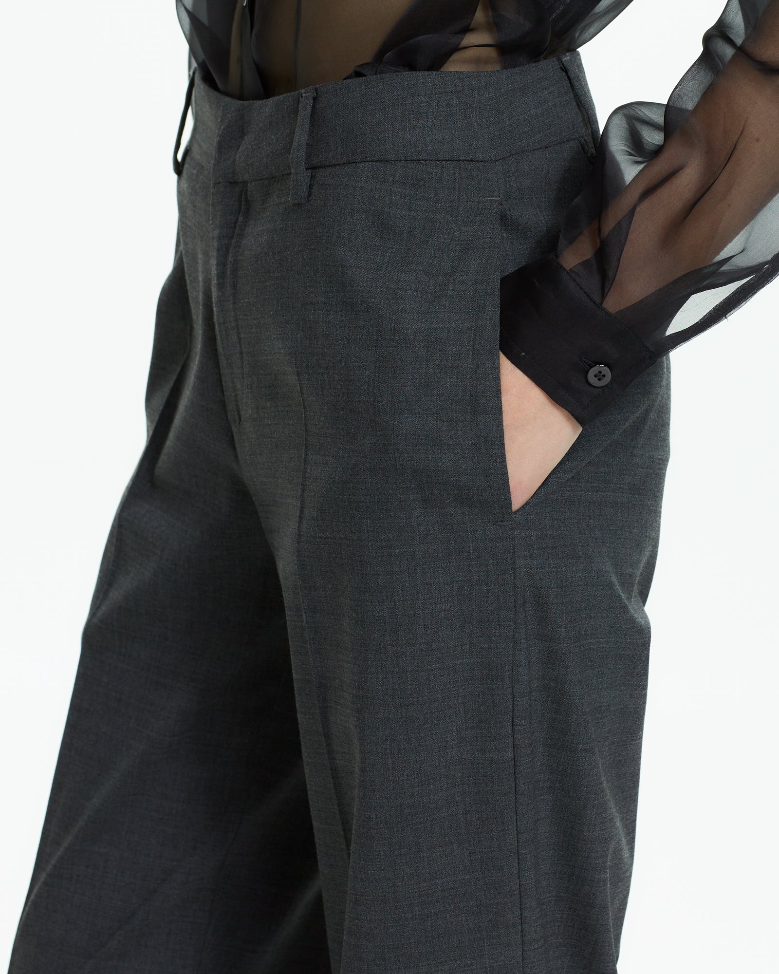 _MALLONI Pantalone sartoriale GRIGIO