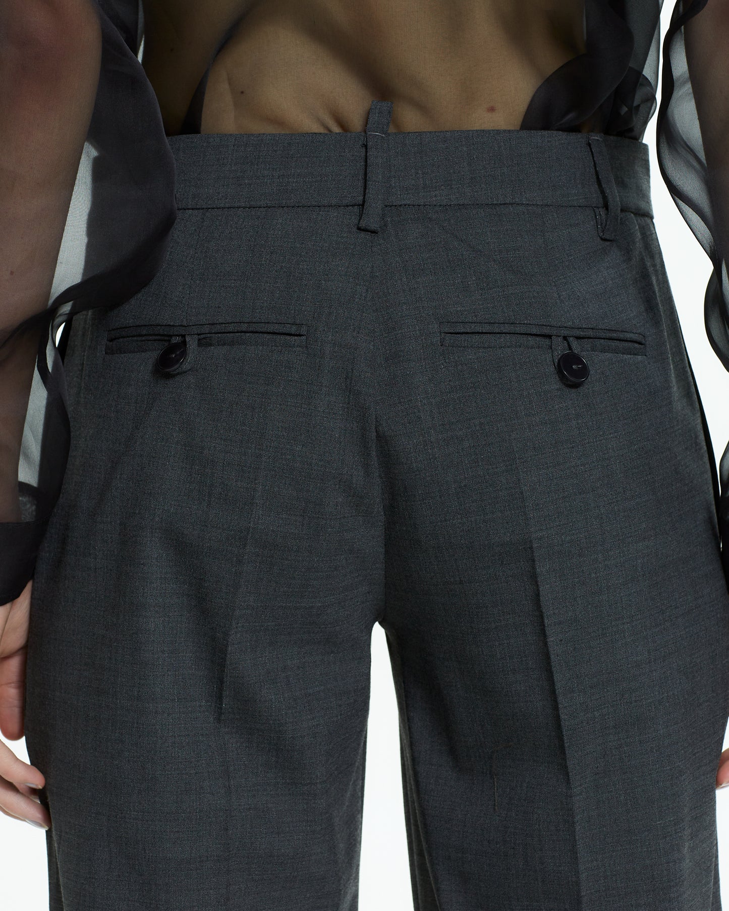 _MALLONI Pantalone sartoriale GRIGIO