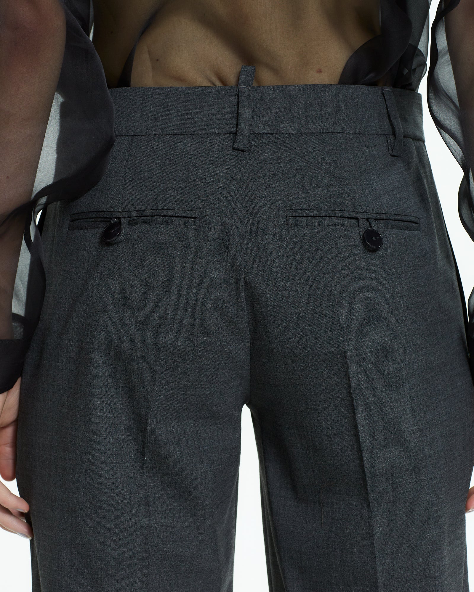 _MALLONI Pantalone sartoriale GRIGIO