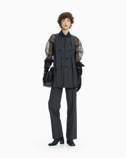 _MALLONI Pantalone sartoriale GRIGIO