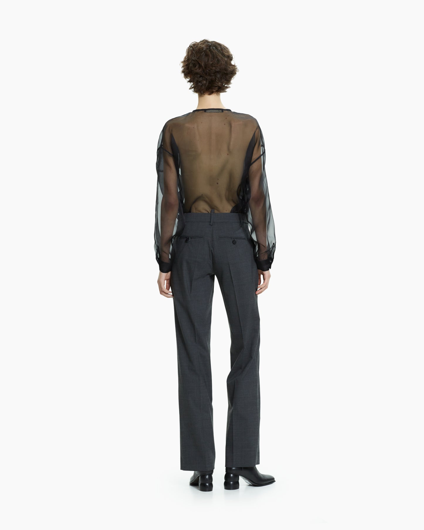 _MALLONI Pantalone sartoriale GRIGIO