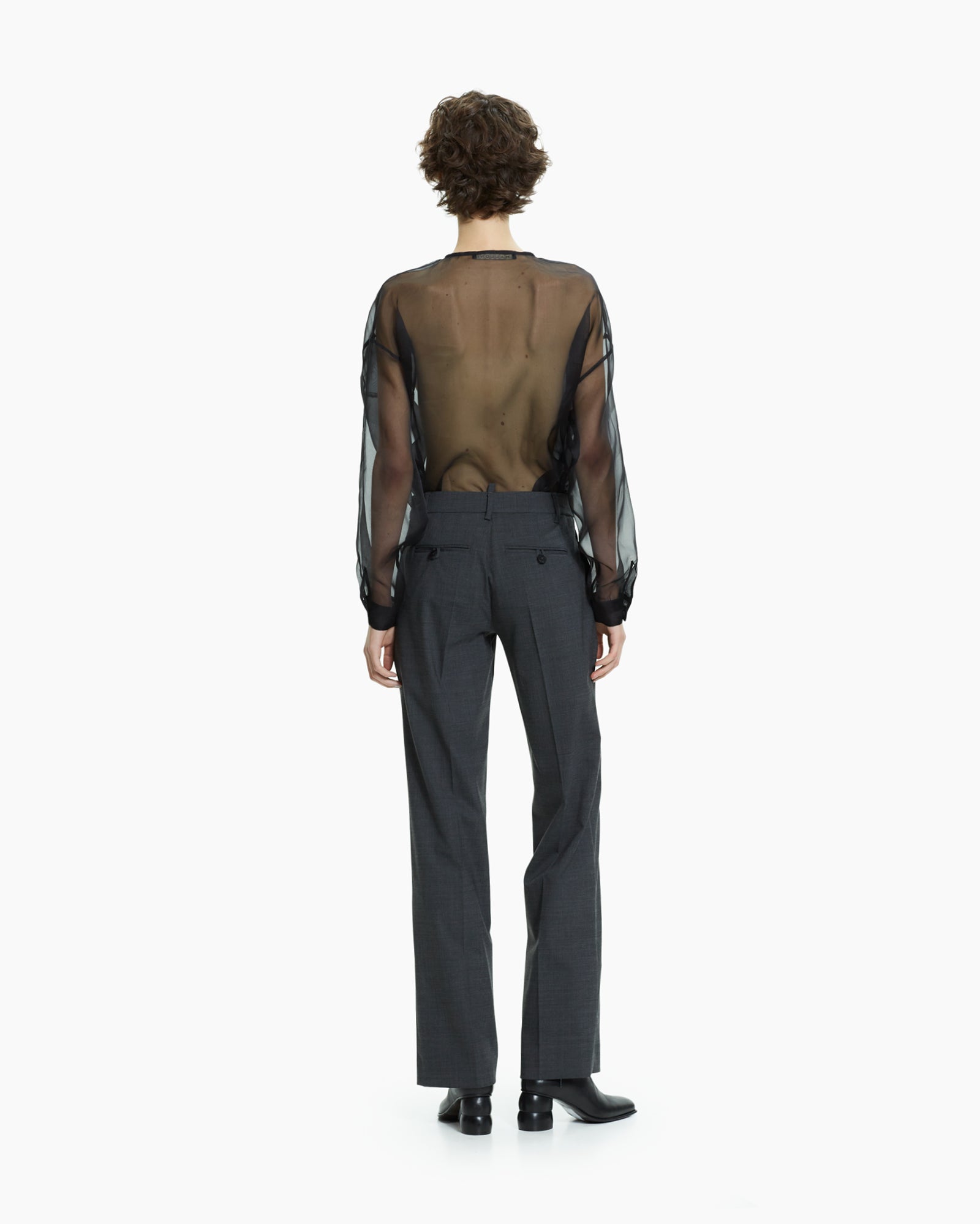 _MALLONI Pantalone sartoriale GRIGIO