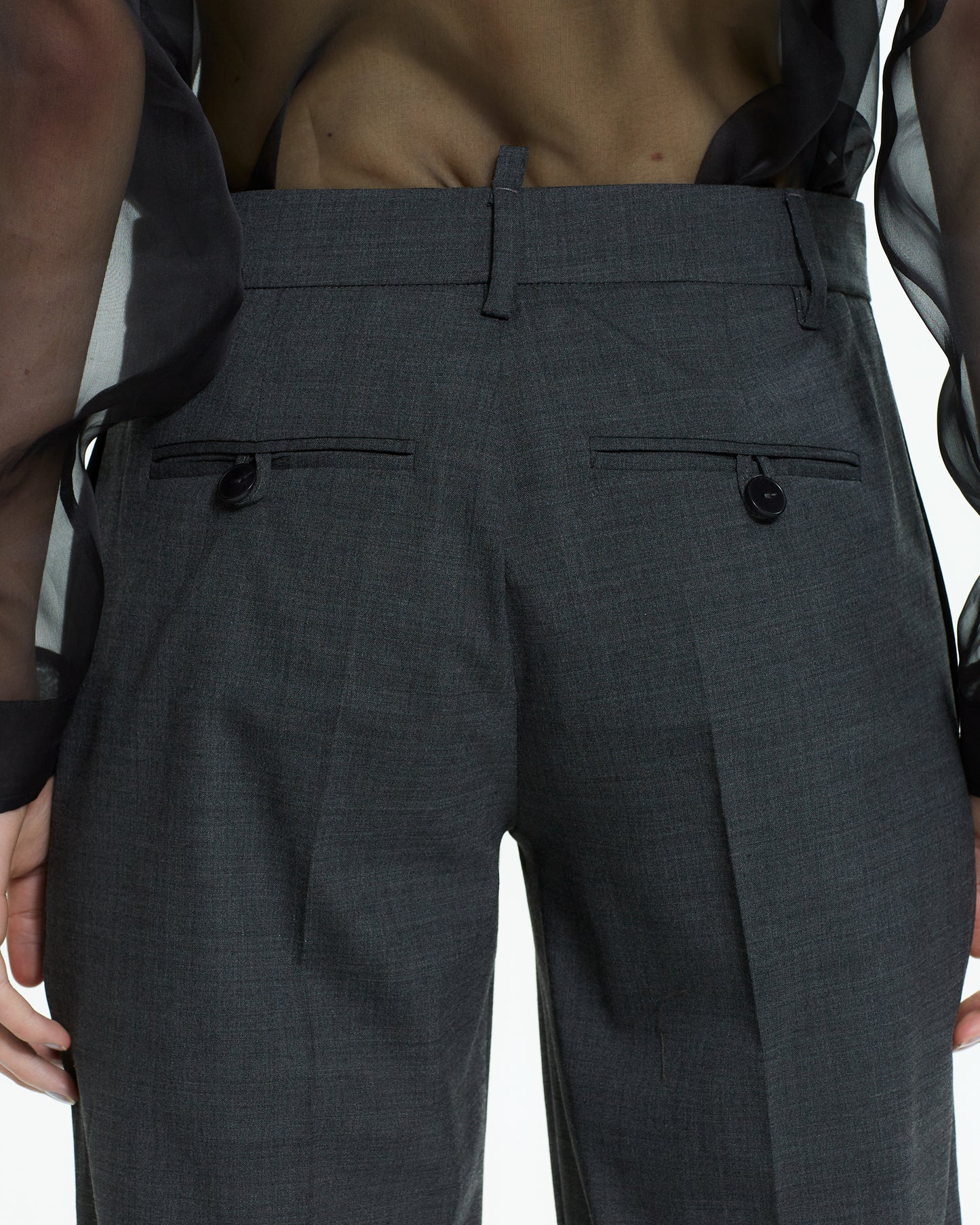 _MALLONI Pantalone sartoriale GRIGIO