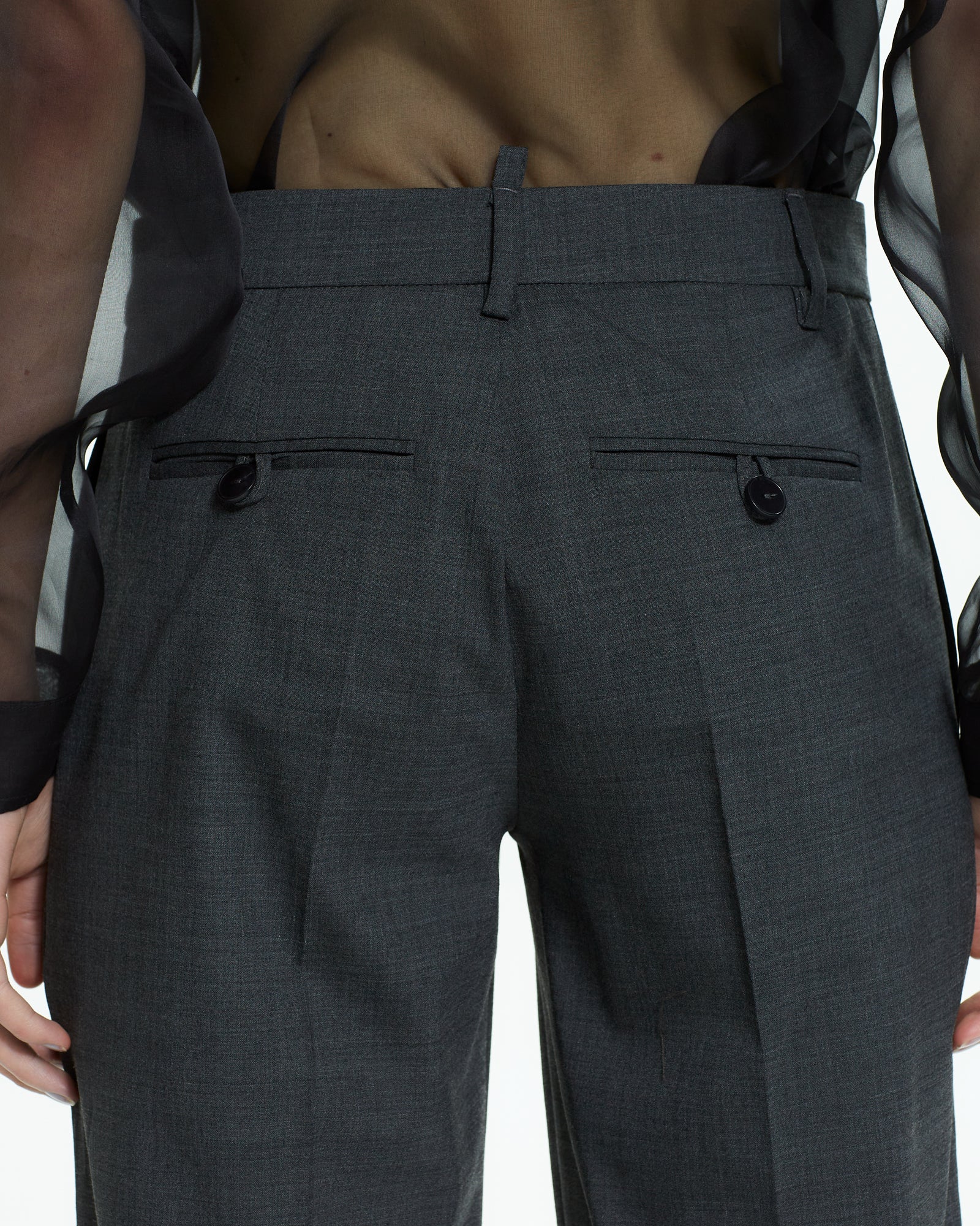 _MALLONI Pantalone sartoriale GRIGIO
