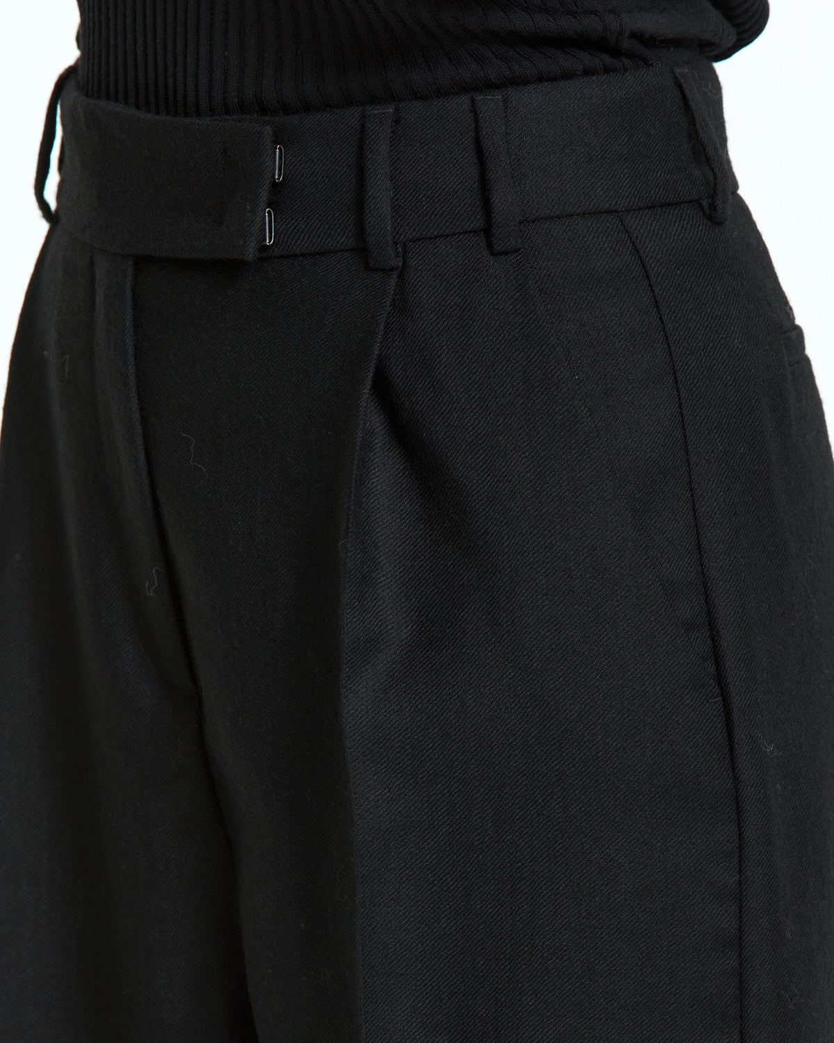 _MALLONI Pantalone palazzo NERO