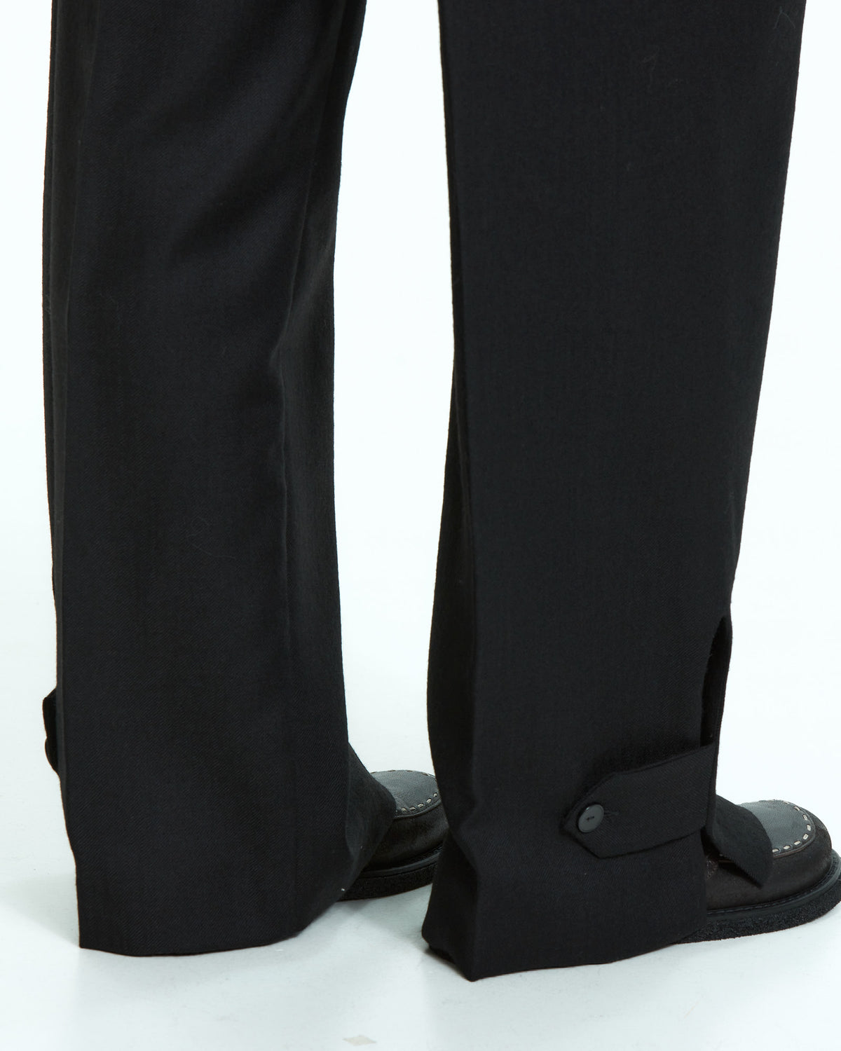 _MALLONI Pantalone palazzo NERO