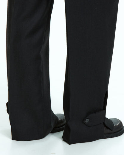 _MALLONI Pantalone palazzo NERO
