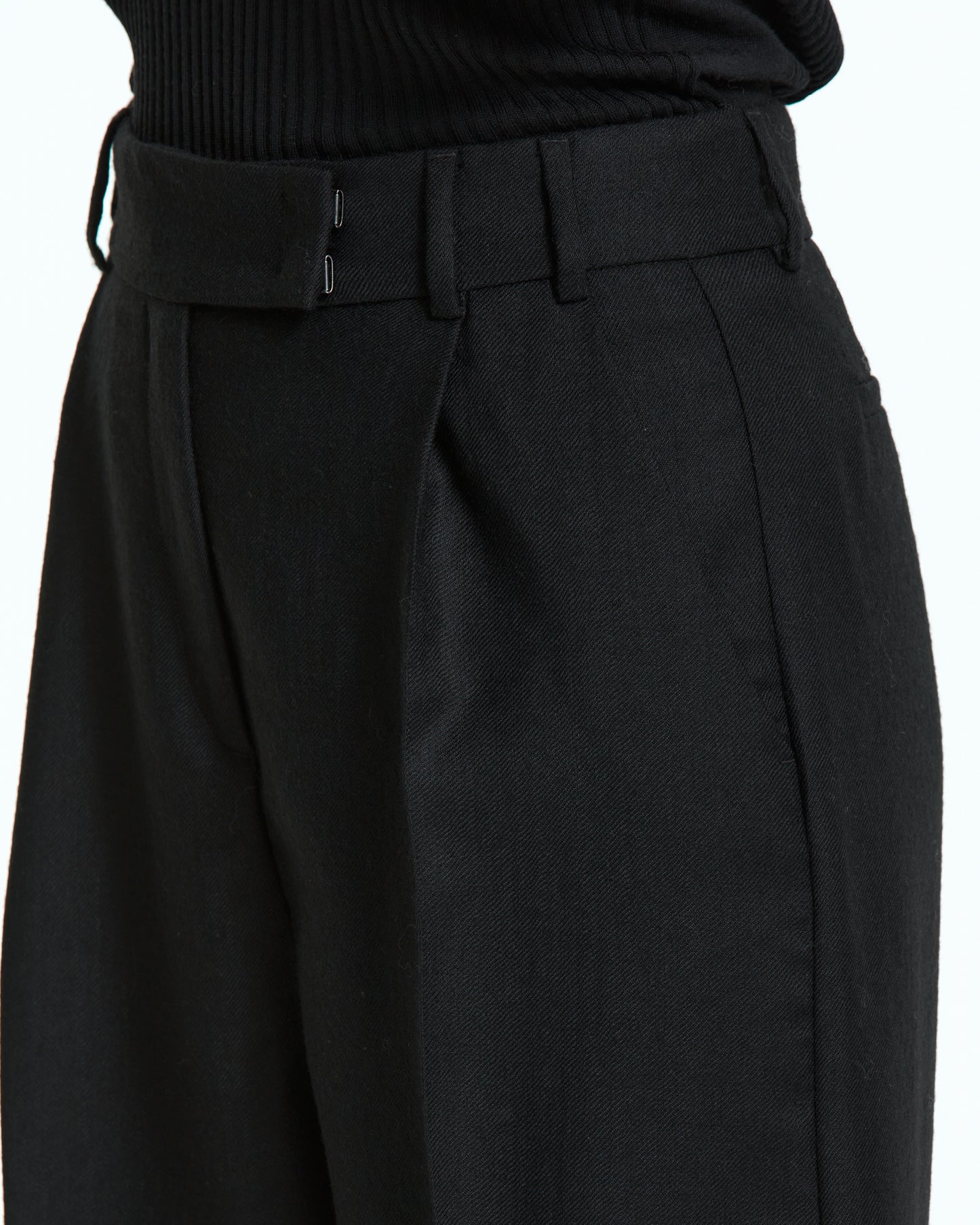 _MALLONI Pantalone palazzo NERO