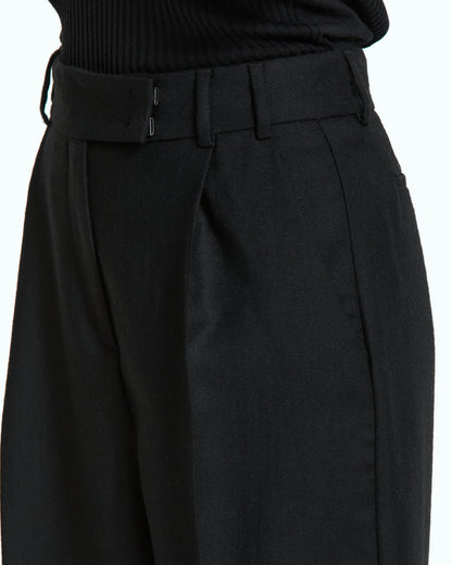 _MALLONI Pantalone palazzo NERO