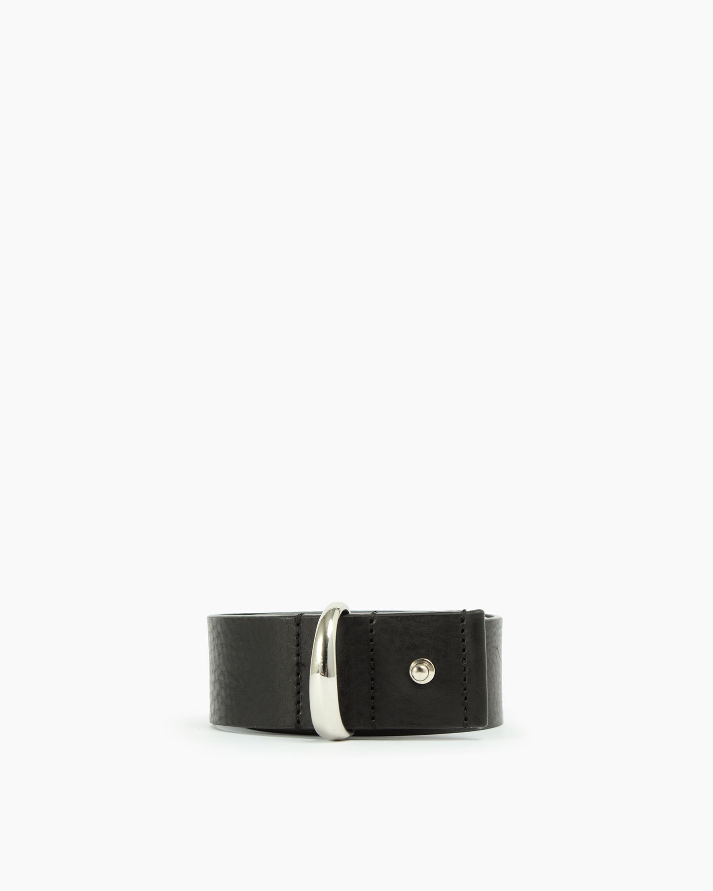 _MALLONI Cinta in pelle NERO