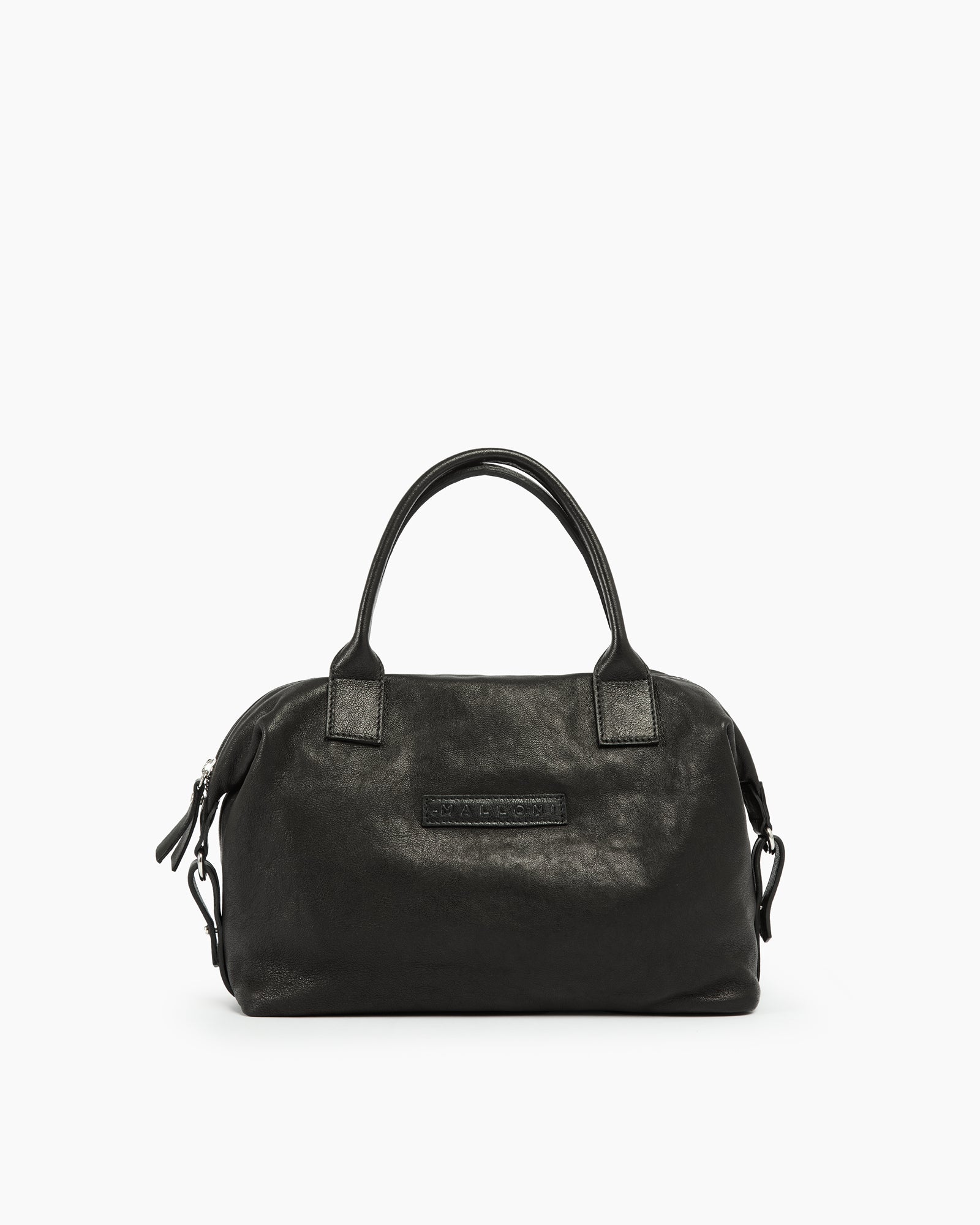 _MALLONI Borsa in pelle NERO