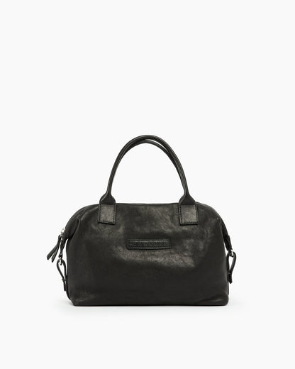 _MALLONI Borsa in pelle NERO