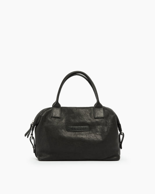 _MALLONI Borsa in pelle NERO