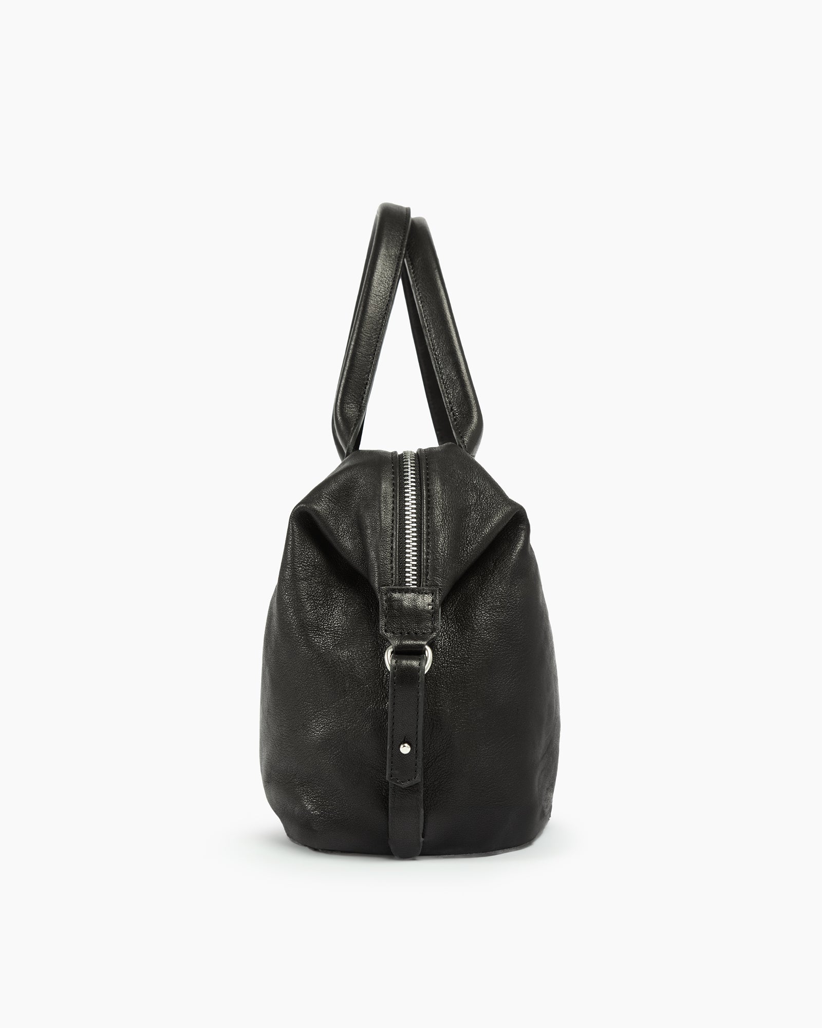 _MALLONI Borsa in pelle NERO