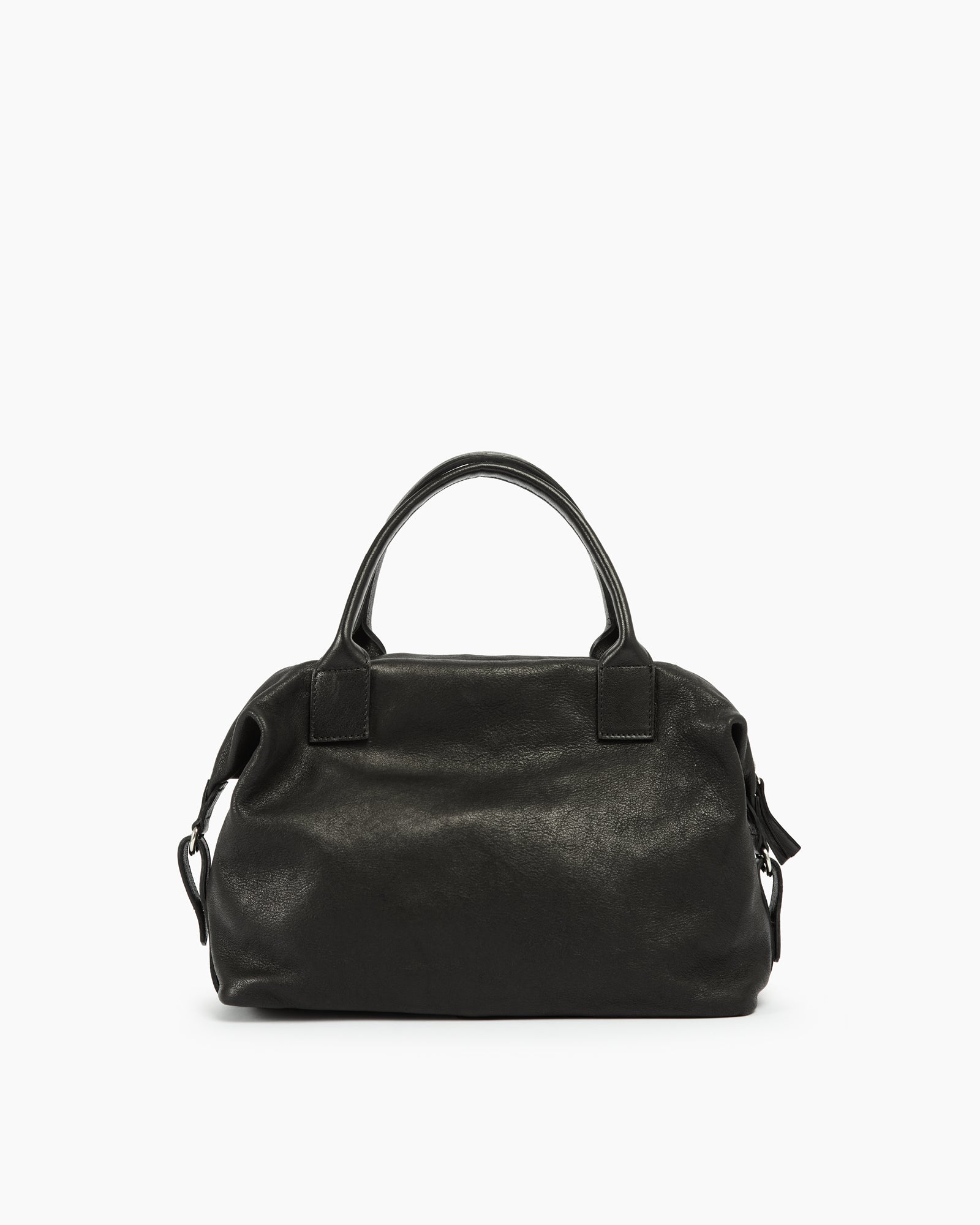 _MALLONI Borsa in pelle NERO