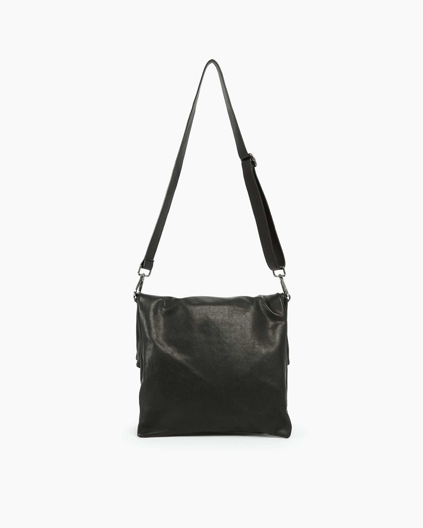 _MALLONI Borsa a tracolla in pelle NERO