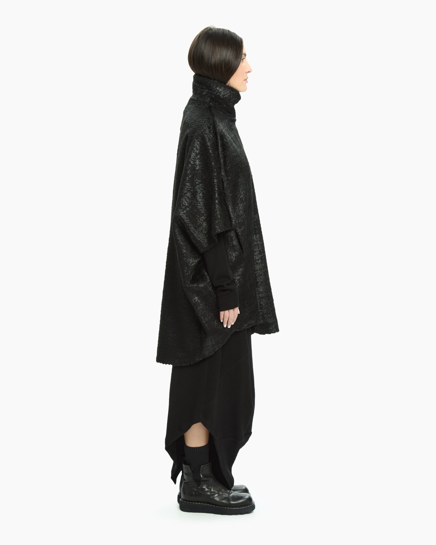 MLO Capospalla oversize NERO