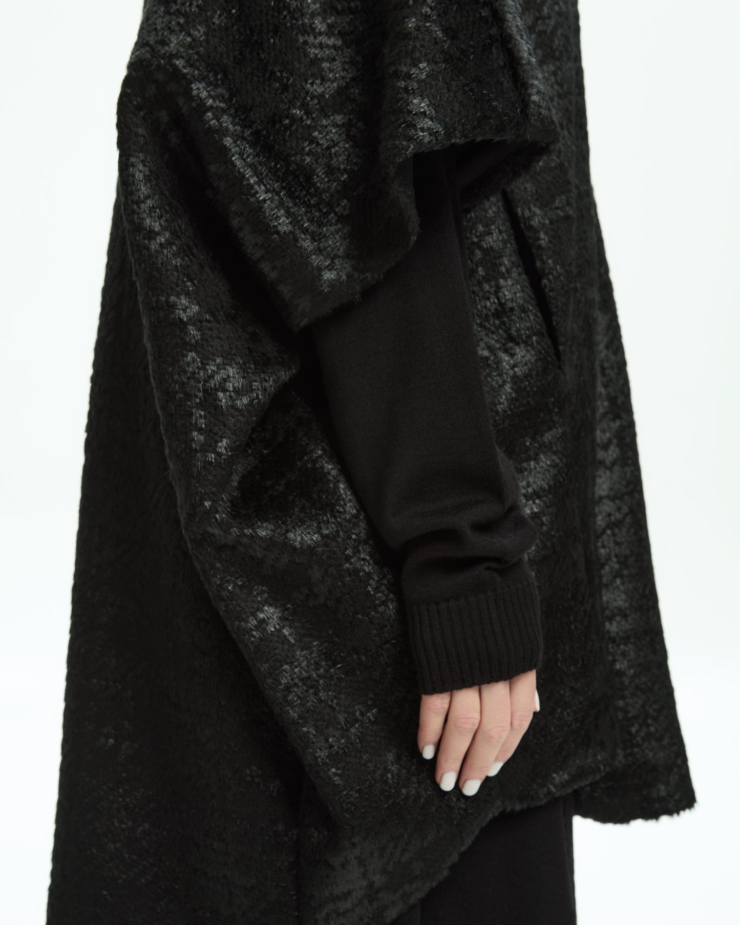 MLO Capospalla oversize NERO