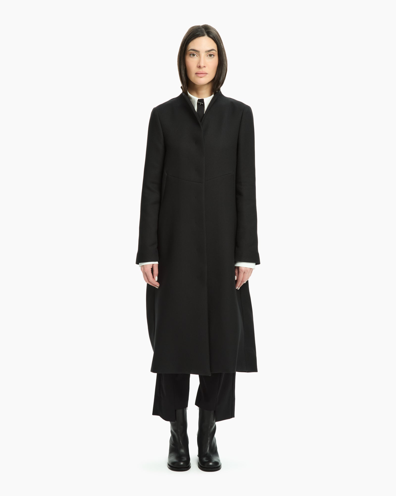 MLO Cappotto lungo NERO