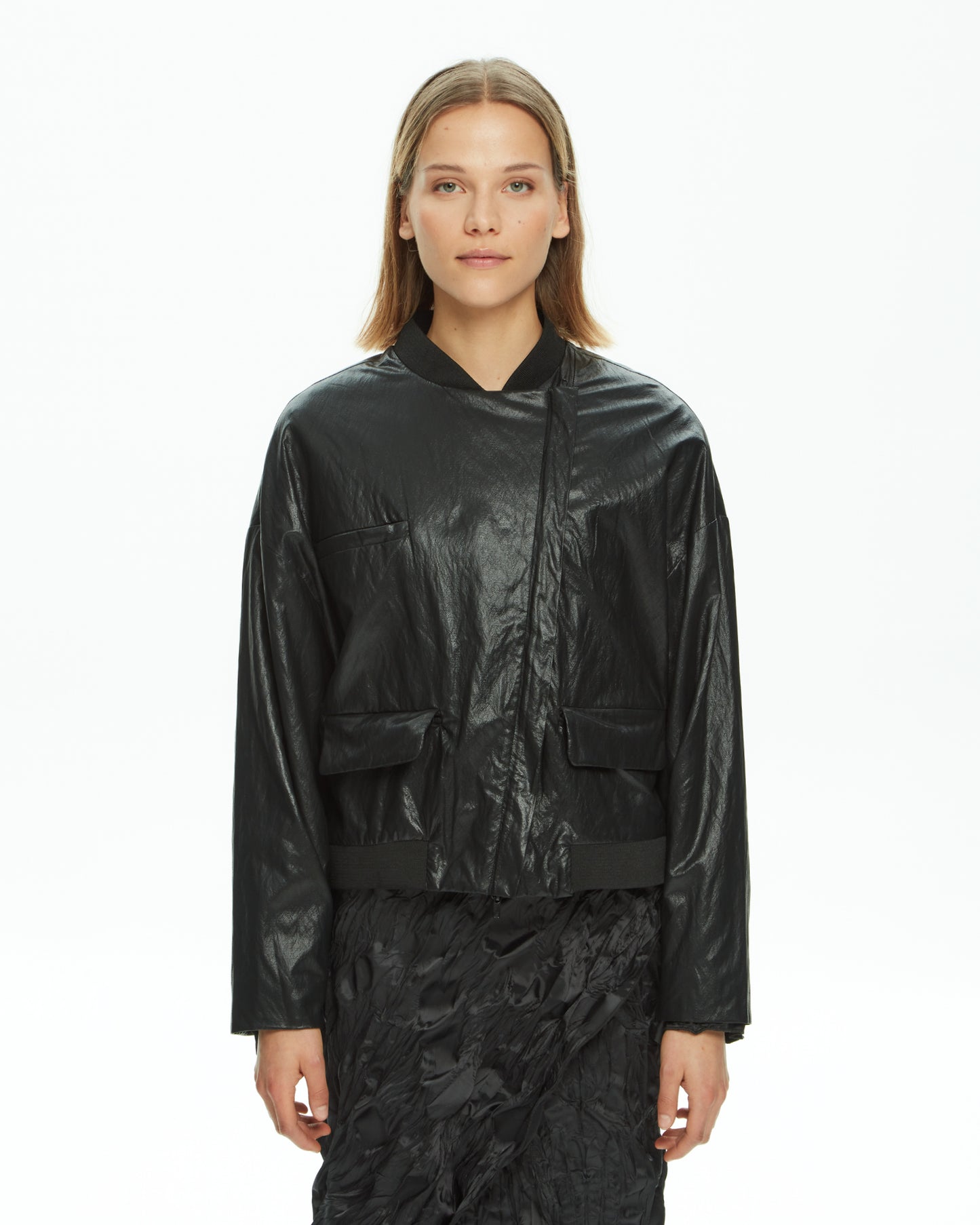 MLO Giacca Kimono Tecnica NERO