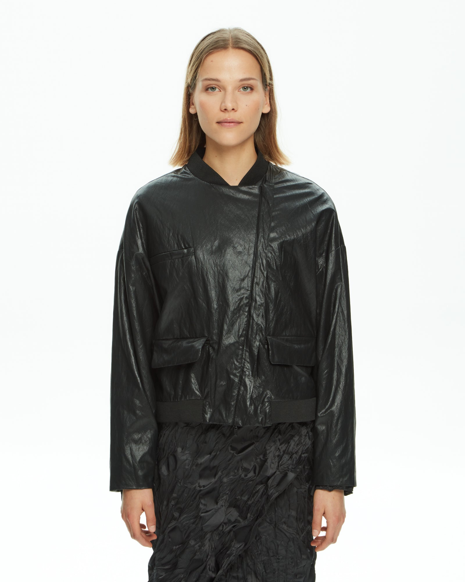 MLO Giacca Kimono Tecnica NERO